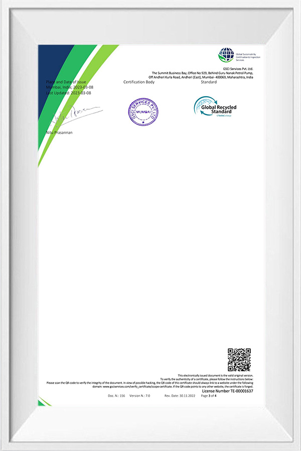 156 Certificado GSCI Plantilla TE-GRS