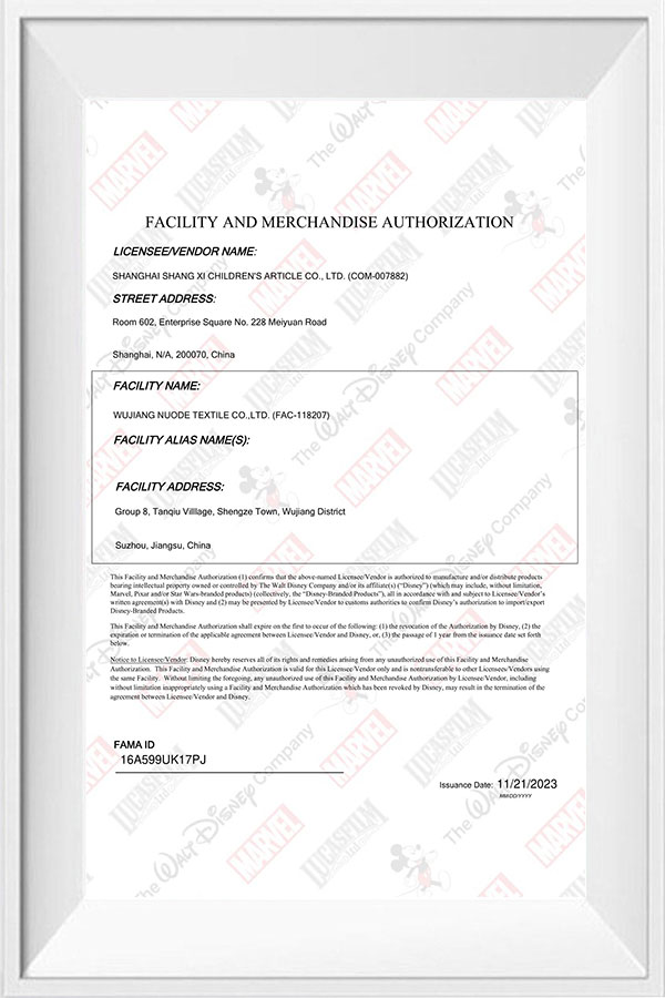 Documento de aprobación FAMA para FAC-118207 - 16A599UK17PJ